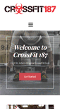 Mobile Screenshot of crossfit187.com